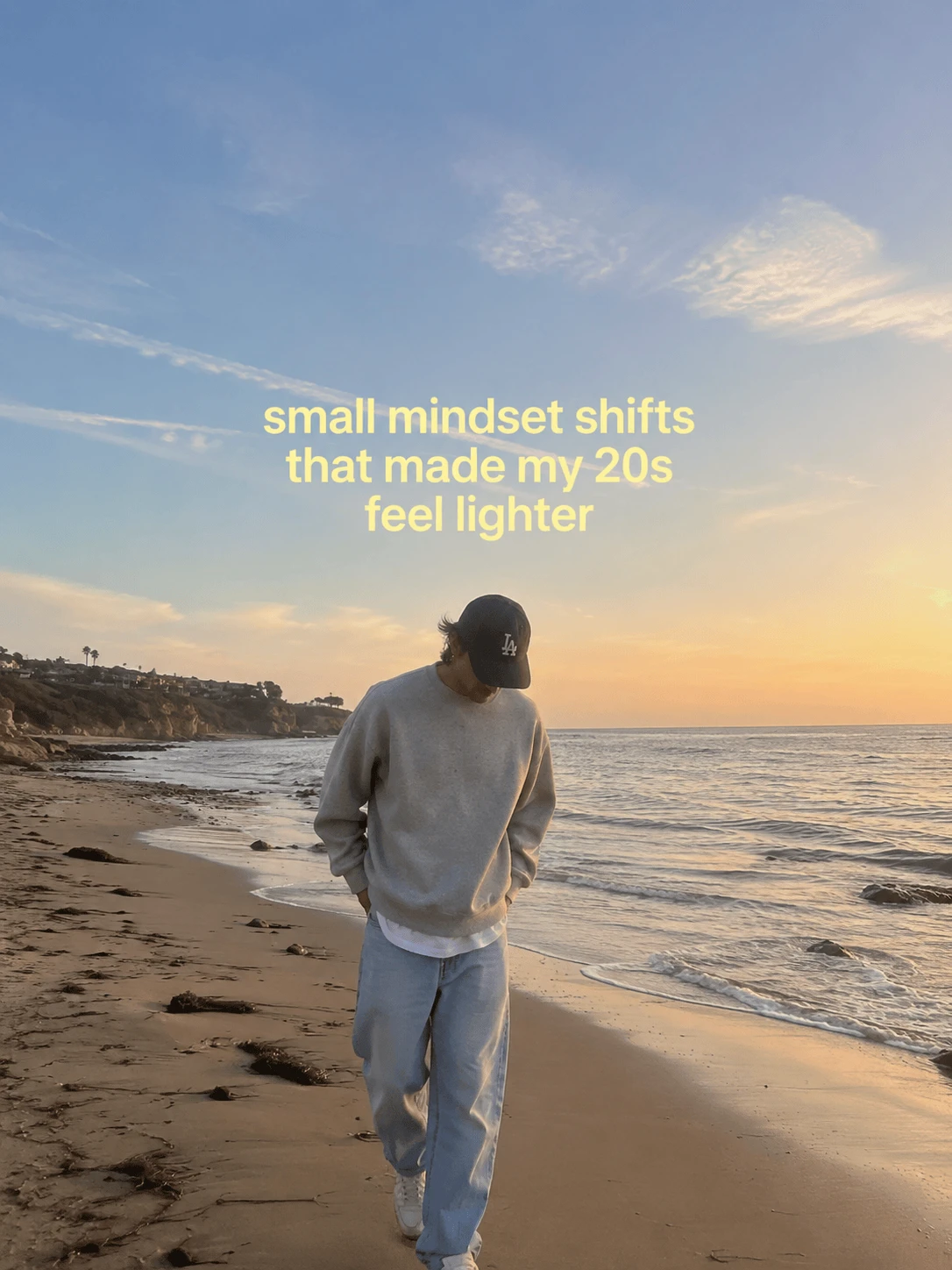 Small mindset shifts that made my 20s feel lighter