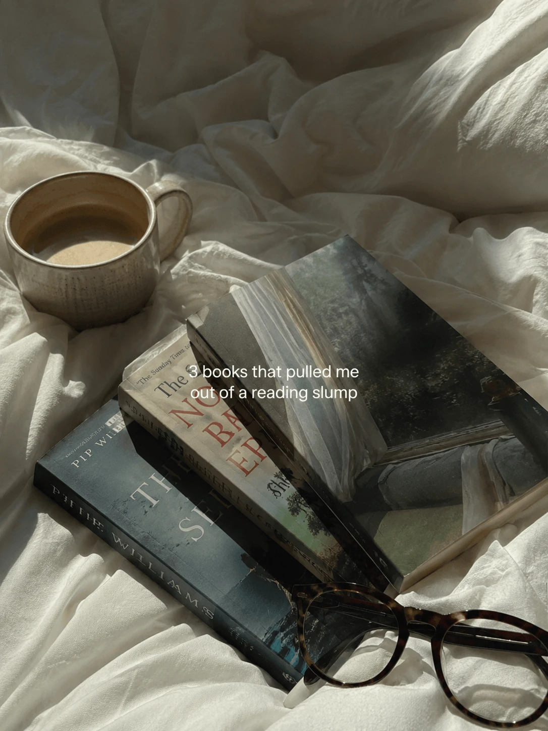 3 books that pulled me out of a reading slump