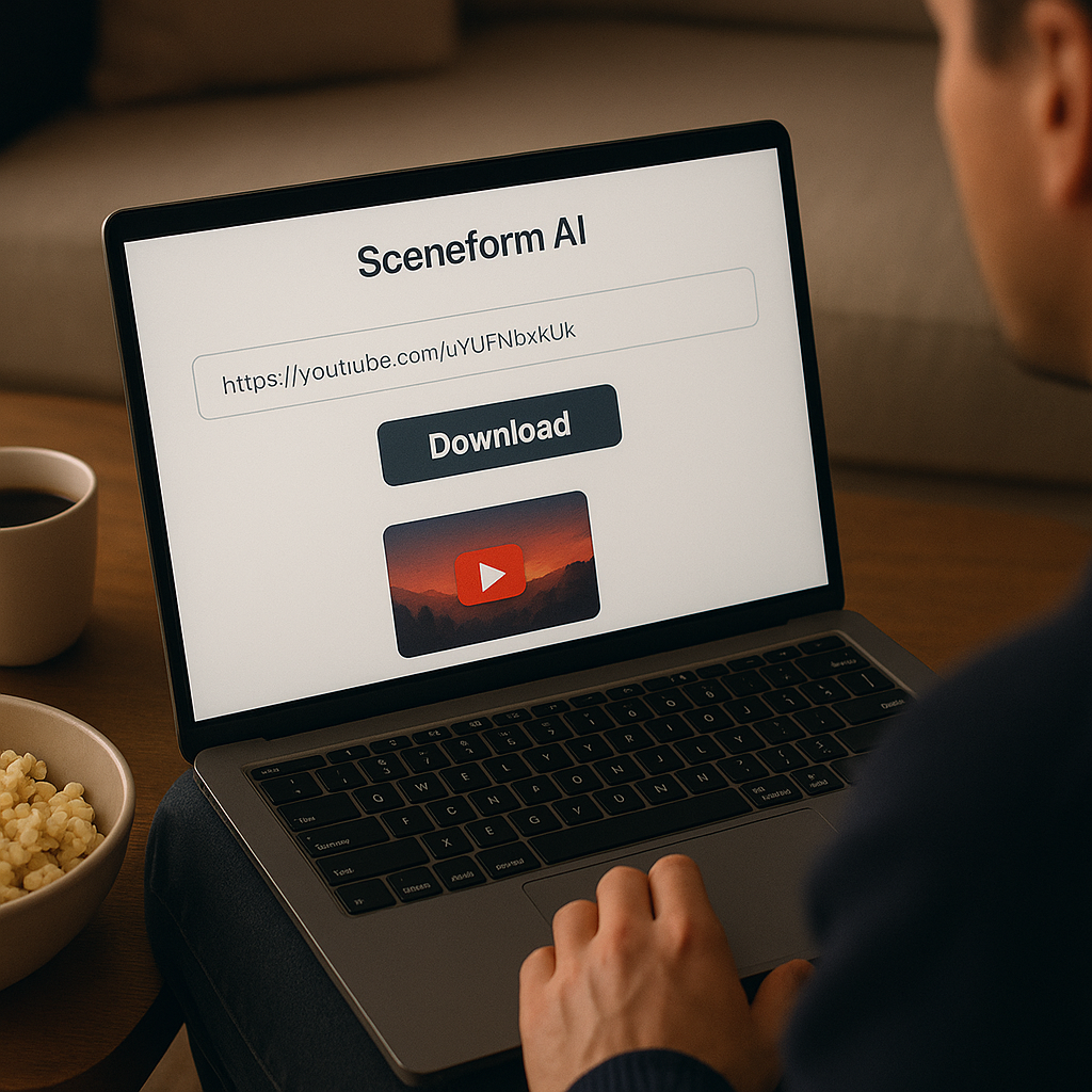 How to Download Your Favorite YouTube Videos 100% Free Using Sceneform AI YouTube Video Downloader?